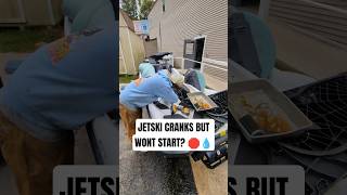 Jet Ski Cranks But Won't Start? Try THIS! 🛑💧 #pwc #jetski #jetskilife #ocmd #seadoo