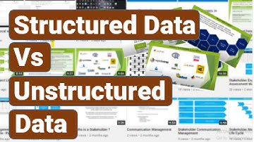 Structured Data vs Unstructured Data