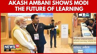 India AI Summit: Jio Shiksha AI Classroom | Akash Ambani Shows Modi Future of EdTech In India | 4K screenshot 5