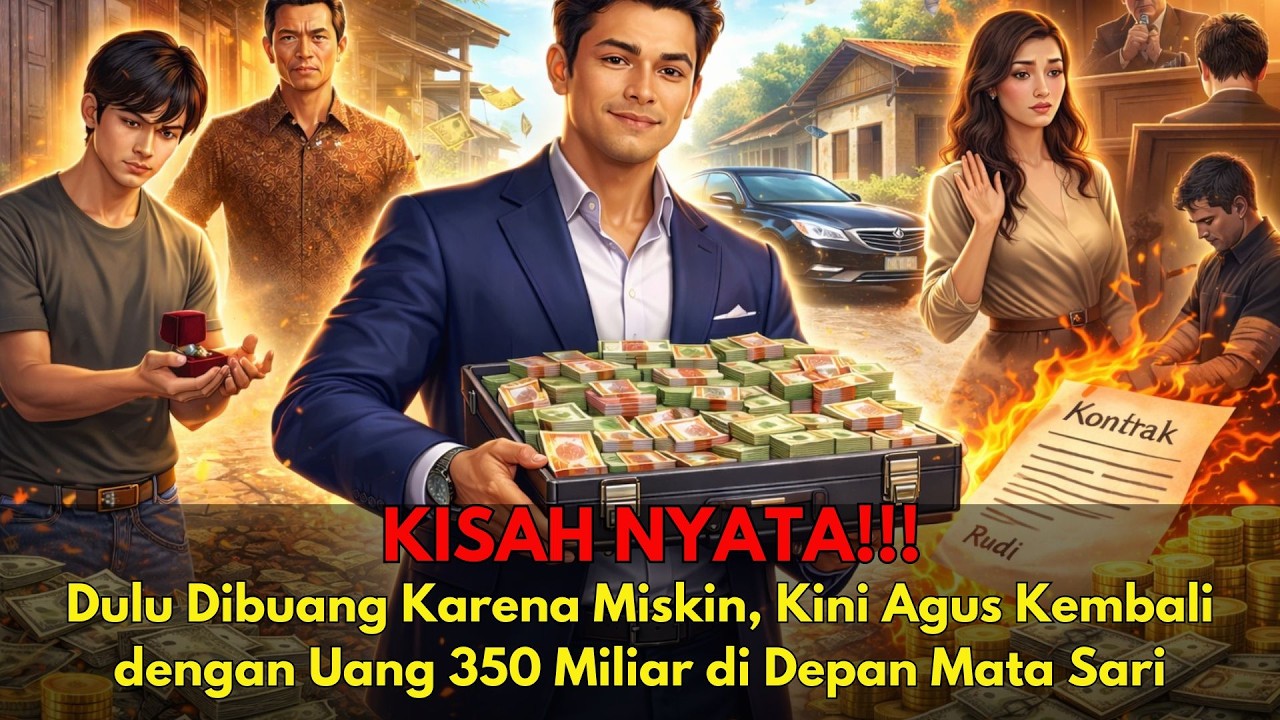 Dulu Dibuang Karena Miskin, Kini Agus Kembali dengan Uang 350 Miliar di Depan Mata Sari