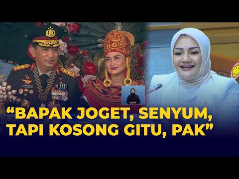 Saat Kapolri Ngakak Joget Ojo Dibandingke di Istana Disorot DPR