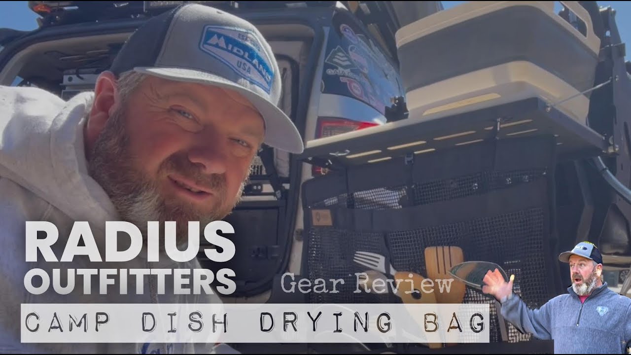 Dish Rack Drying Bag [Radius Outfitters], USA Made