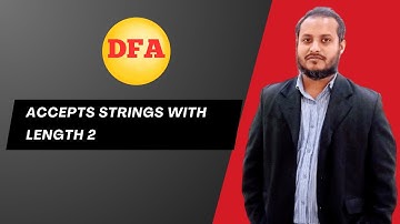 DFA accepts strings with length 2 | Bangla Tutorial