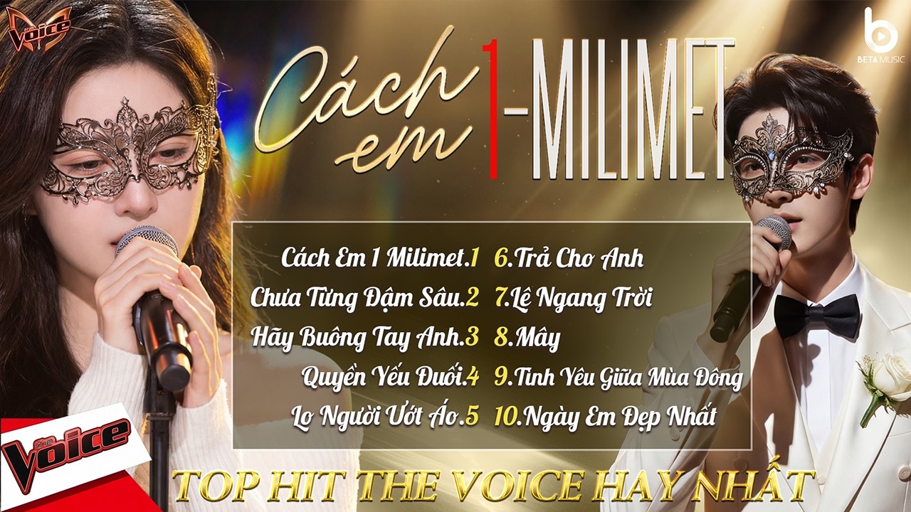 CÁCH EM 1 MILIMET OST | TOP HIT CA SĨ GIẤU MẶT TRIỆU VIEW | Lỡ Ký Ức Của Anh Một Ngày Vơi Đi...