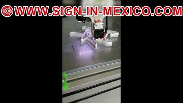 Industrial Automatic Color Changing Shell Channel Letter 3D Printer 1