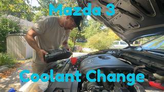 2013-2018 Mazda 3 Coolant Change