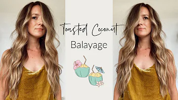 What is toasted coconut hair?