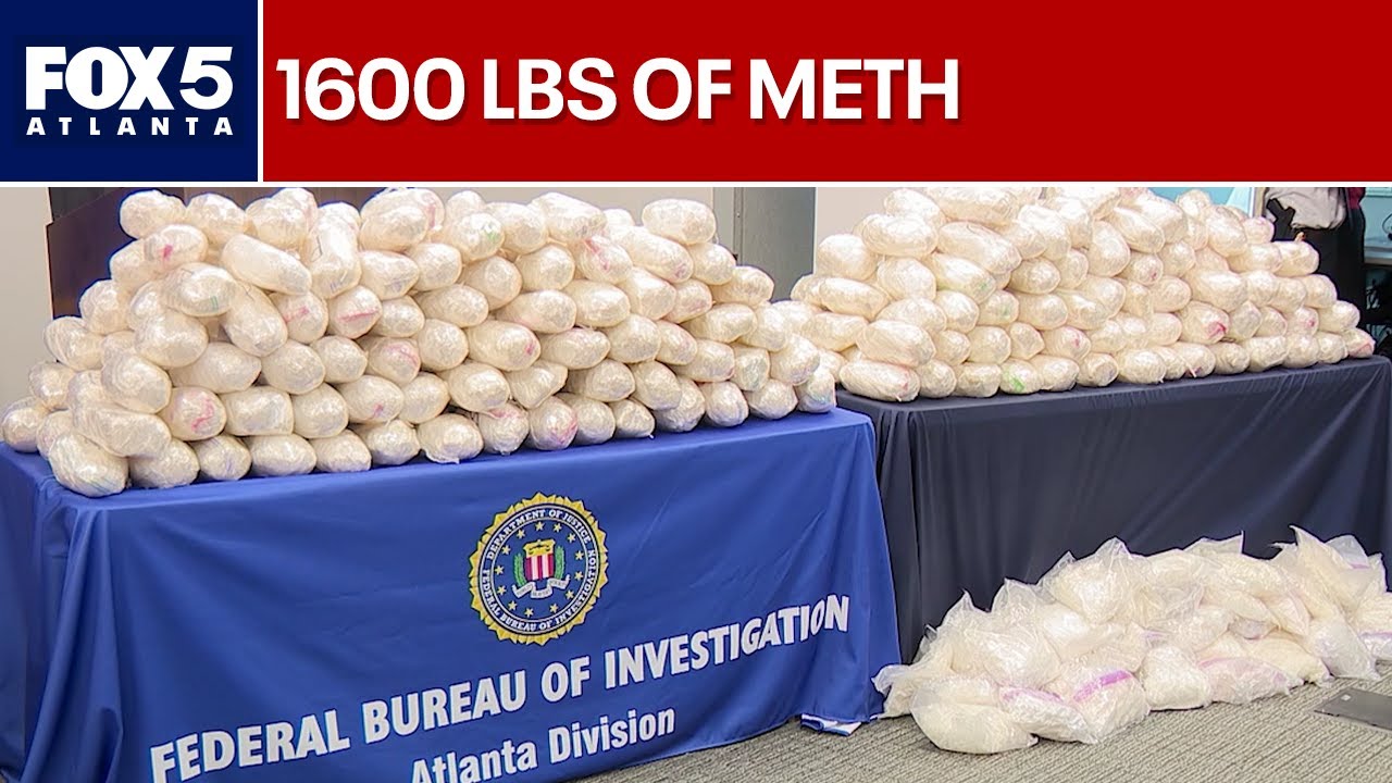 1600 lbs of meth seized in Atlanta | FOX 5 News - YouTube