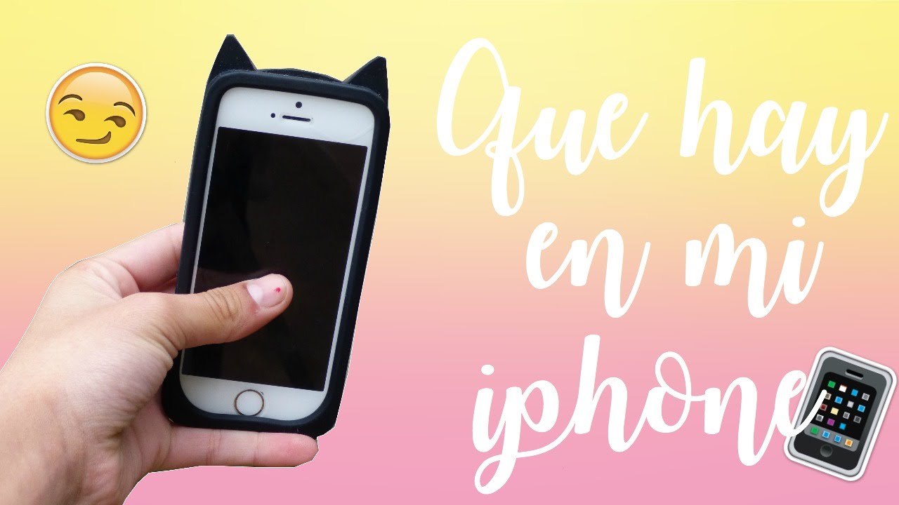 QUE HAY EN MI IPHONE + COLECCIÓN DE FUNDAS