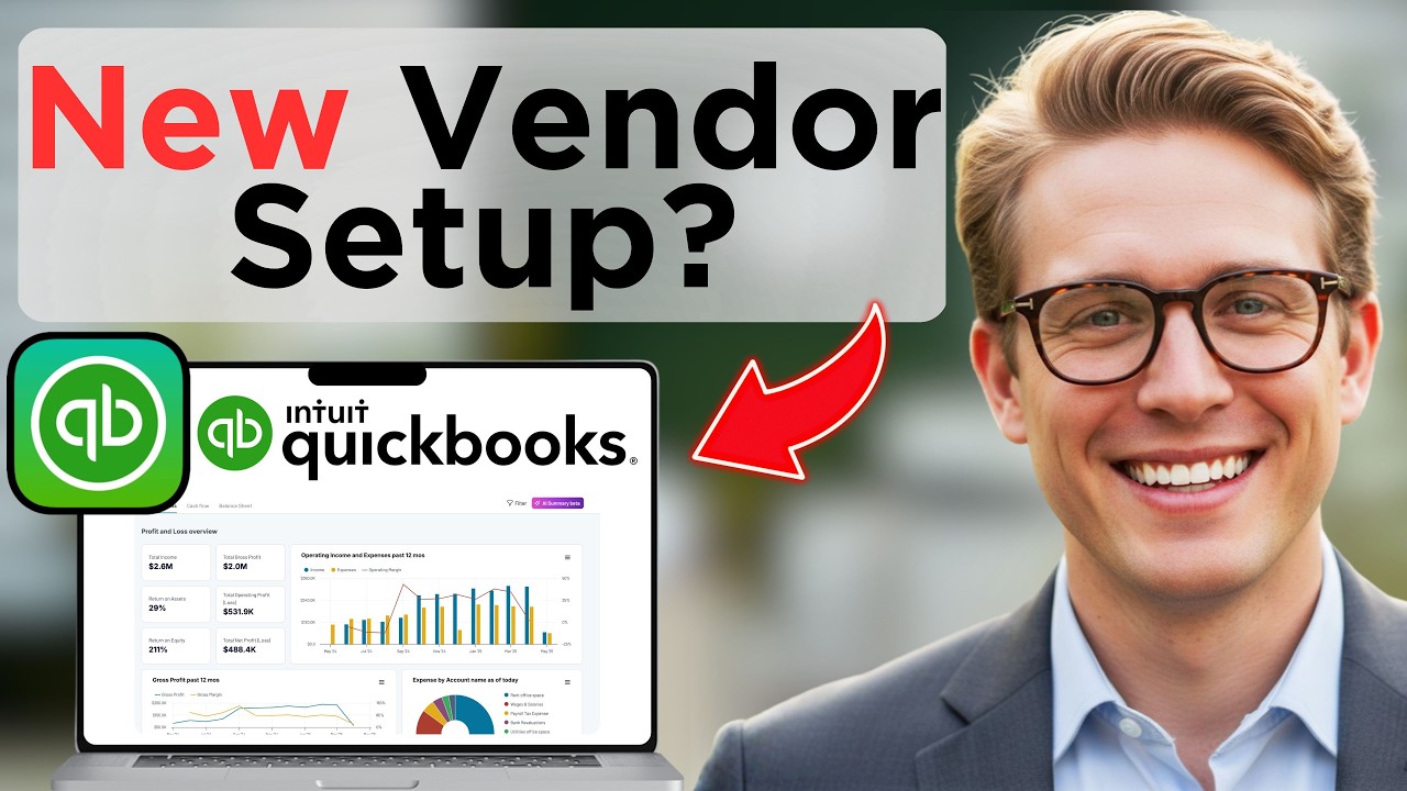 How To Add Your Suppliers In QuickBooks Online (Full Guide 2026) - YouTube