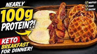 100g Protein Keto Breakfast for Dinner! ๐ฅ๐ง๐ณ
๐ฅ **NEARLY 100G PROTEIN KETO BREAKFAST FOR DINNER?!**
What do you make when supper rolls around and nobody has ANY idea what you want?
Apparently at our house...
**YOU MAKE BREAKFAST.** ๐
Tonight Im making an easy **high-protein keto breakfast for dinner** with my Crispy Cinnamon Vanilla Waffles, eggs, and thick-cut bacon.
And my husband definitely understood the assignment.
His plate had:
๐ง **4 Crispy Cinnamon Vanilla Waffles**
๐ณ **3 eggs**
๐ฅ **4 slices of Oscar Mayer Thick Cut Bacon**
Thats **nearly 100 GRAMS OF PROTEIN** on one breakfast-for-dinner plate!
Apparently when I said *breakfast for dinner*, he heard *protein challenge.* ๐
In this video, Im showing you how I cook the entire meal from start to finish โ waffles, eggs, and bacon.
Simple. Low carb. High protein.
And absolutely **NO dry chicken and sadness required.** ๐
๐ง CRISPY CINNAMON VANILLA WAFFLES
I took my original Crispy Waffle recipe and gave it a sweet breakfast twist with cinnamon, vanilla, and stevia.
SINGLE RECIPE:
* 1/2 cup Total Milk Protein Powder
* 1/3 cup heavy whipping cream
* 2 tablespoons softened butter
* 3/4 teaspoon baking powder
* 1/8 teaspoon salt
* 1/2 teaspoon cinnamon
* 1/2 teaspoon vanilla extract
* Sweetener of your choice, to taste
**For my sweetener, I used:**
* A pinch of pure stevia
* A couple squirts of French Vanilla BetterStevia
For the batch shown in this video, **I DOUBLED THE RECIPE** and made **8 waffles**.
Mix everything together until well combined.
Add the batter to your preheated waffle maker and cook until golden and done to your liking.
๐ช HIGH-PROTEIN WAFFLES
The Total Milk Protein Powder I use contains **27g of protein per 32g serving**.
The doubled recipe uses approximately **108g of protein from the Total Milk Protein Powder alone**.
Since my doubled batch made **8 waffles**, thats approximately:
๐ช **13.5g of protein per waffle from the milk protein powder alone**
That doesnt even include the small amount of additional protein coming from the other waffle ingredients.
So these definitely arent your average waffles.
๐ณ๐ฅ MY HUSBANDS PLATE
For dinner, he ate:
๐ง **4 Crispy Cinnamon Vanilla Waffles**
๐ณ **3 large eggs**
๐ฅ **4 slices Oscar Mayer Naturally Hardwood Smoked Thick Cut Bacon**
The 4 waffles provide approximately **54g of protein from the Total Milk Protein Powder alone**.
The 3 eggs add approximately **19g of protein**.
The 4 slices of thick-cut bacon add approximately **24g of protein**.
That puts his meal at **approximately 97g+ of protein โ nearly 100 GRAMS!** ๐ช
And yes...
**HE ATE THE WHOLE THING.** ๐
I dont know whether to be impressed or start hiding the bacon.
โ ๏ธ **MACRO NOTE:** Nutritional information is approximate. Exact numbers will vary depending on brands, measurements, portion sizes, and cooking methods. If you track macros closely, always calculate using the nutrition labels from the exact products you use.
๐ณ BREAKFAST FOR DINNER JUST MAKES SENSE
Eating keto, carnivore, ketovore, low carb, or high protein doesnt mean eating boring food.
You dont have to live on dry chicken and sadness.
Sometimes dinner is steak.
Sometimes its burgers.
And sometimes...
**ITS CINNAMON VANILLA WAFFLES, EGGS & BACON.** ๐ง๐ณ๐ฅ
Breakfast doesnt own waffles.
**And dinner doesnt make the rules around here.** ๐
โโโโโโโโโโโโโโโโโโโโโโ
๐ Products I Use & Love โค๏ธ
Total Milk Protein Powder:
๐ https://amzn.to/4gmmzNi
Dash Waffle Maker:
๐https://amzn.to/4vbIs5y
My Amazon Storefront:
๐ https://a.co/d/0gCON4vR
โ BUY ME A COFFEE
Want to support the channel โ or contribute to what is apparently becoming a fairly serious bacon budget? ๐๐ฅ
โ **Buy Me a Coffee:**
๐ buymeacoffee.com/ketovorekandi
โโโโโโโโโโโโโโโโโโโโโโ
**AFFILIATE DISCLOSURE:** Some links may be affiliate links. If you purchase through one of my links, I may earn a small commission at no additional cost to you. Using my links helps support the channel and keeps the recipes, product tests, and questionable kitchen experiments coming. ๐ Thank you! โค๏ธ
๐ WANT TO SEND ME SOMETHING?
๐ฆ **Gifts / Packages / Happy Mail:**
Kandi Keith
31724 Casino Dr BOX 445
Lake Elsinore CA 92530
๐ง **Business Inquiries / Collaborations:**
kandikeith1974@gmail.com
โค๏ธ YOUR TURN!
**Are you Team Breakfast for Dinner?**
And whats going on YOUR perfect breakfast-for-dinner plate?
๐ฅ Bacon?
๐ณ Eggs?
๐ง Waffles?
๐ฅฉ Steak?
๐ญ Sausage?
Or are you like my husband and apparently choosing **EVERYTHING?** ๐
Tell me in the comments! ๐
๐ LIKE if you enjoyed the video
๐ฌ COMMENT and tell me your favorite breakfast-for-dinner meal
๐ SUBSCRIBE for more keto, carnivore, low-carb, and high-protein recipes
**Unapologetically real. Unapologetically not starving.** ๐
#HighProteinBreakfast #KetoBreakfast #BreakfastForDinner #KetoWaffles #HighProteinMeals #CarnivoreBreakfast #KetoRecipes #CarnivoreRecipes #LowCarbRecipes #HighProteinRecipes 100g Protein Keto Breakfast for Dinner! ๐ฅ๐ง๐ณ