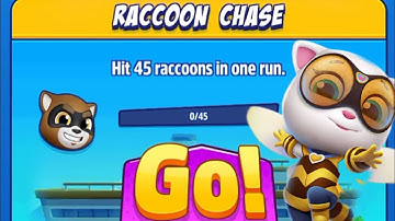 Queen Bee Finish 45 Roccoon| Special Events Roccoon Chase| Talking Tom Hero Dash Update Queen Bee 🐝
