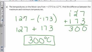 7th Grade 3-3: Subtract Integers