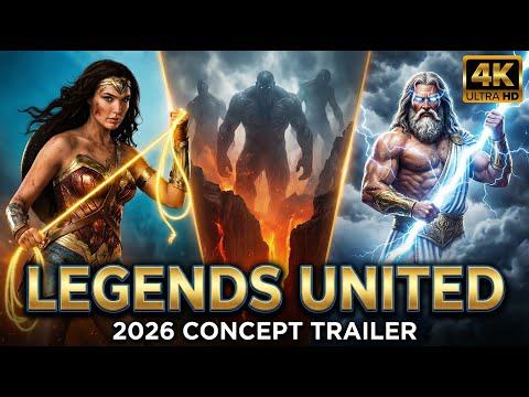 LEGENDS UNITED (2026) First Trailer – The Return of Zeus & Wonder Woman | Concept Compilation