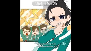 GI HUN TEAM⭐️(-222)#squidgame2 #오징어게임2 #animation 