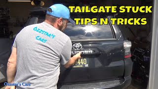 Toyota 4Runner Tailgate Lock Repair Update