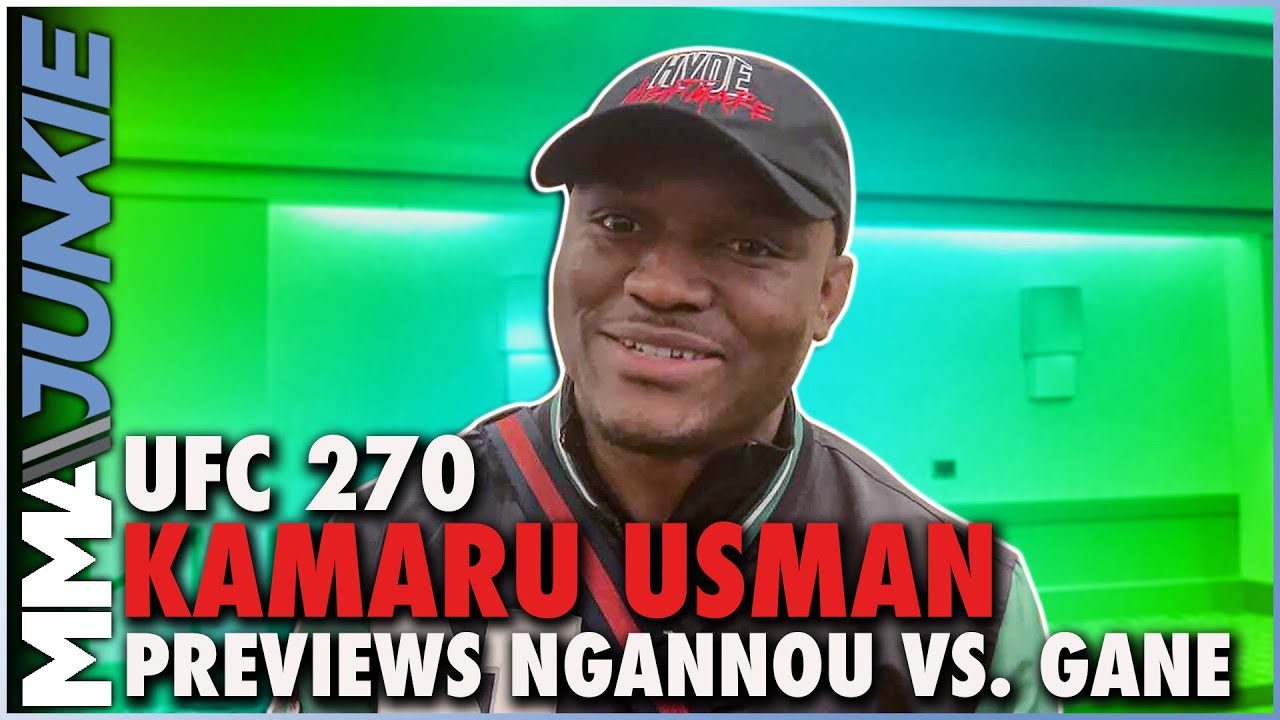 Francis Ngannou at UFC 270 