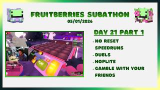 05/01/26 : Subathon VOD Day 21 (Part 1)