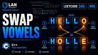 LeetCode 345: Reverse Vowels of a String | Two Pointers | C++ | LeetCode 75