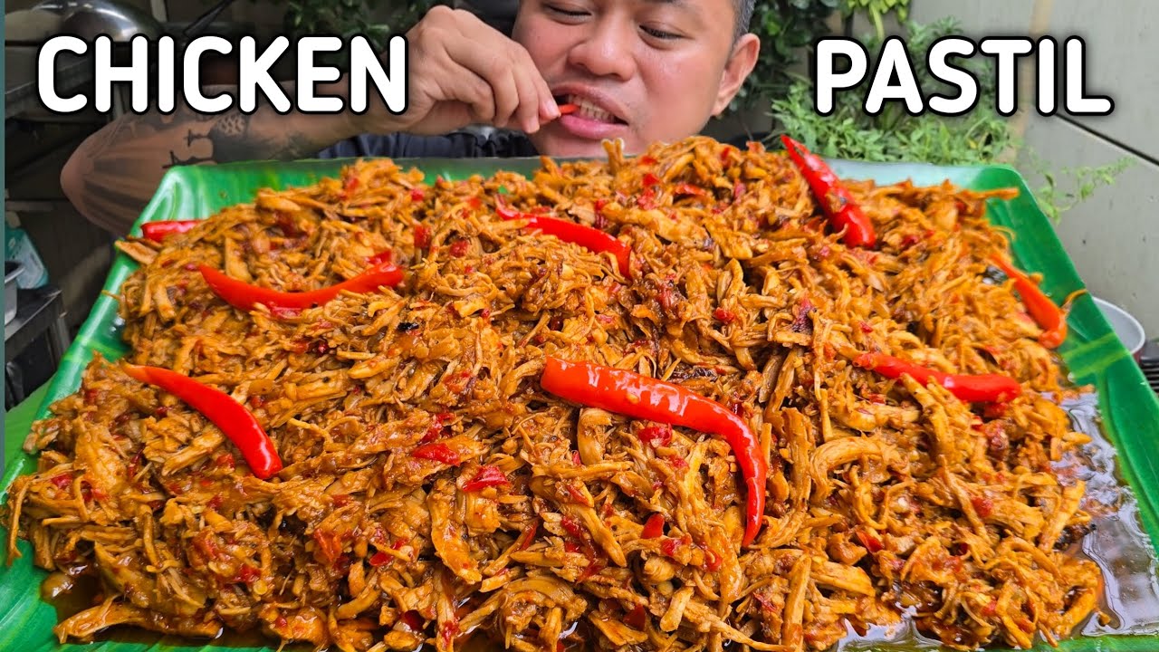 CHICKEN PASTIL | OUTDOOR COOKING | MUKBANG PHILIPPINES