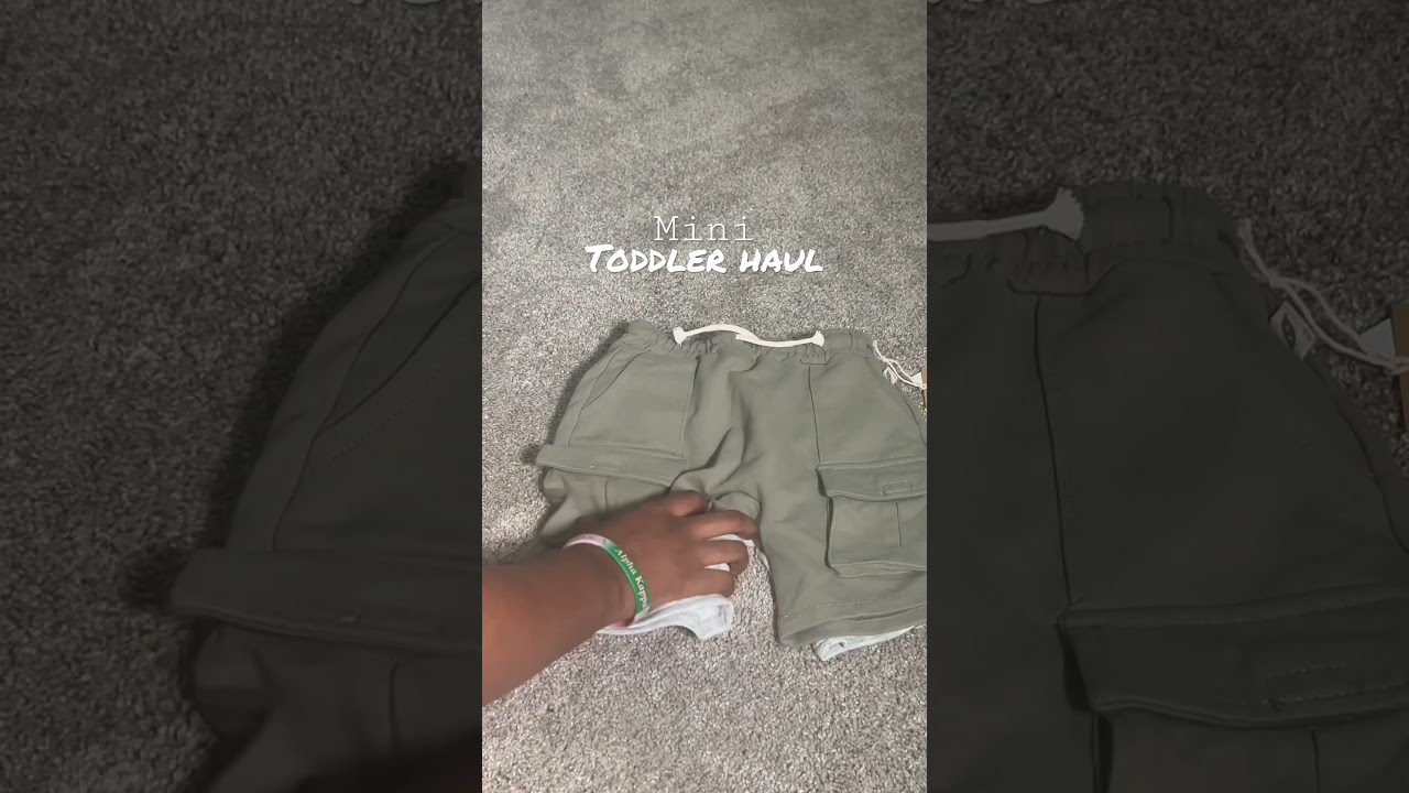 Mini toddler haul 🫶🏾 