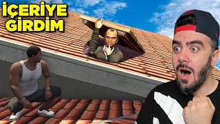 FRANKLIN KANLI EVIN ÇATISINDAN EVE GIRDI - GTA 5 MODS