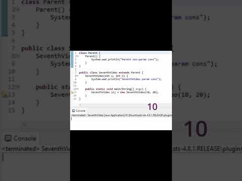 Constructor chain 'Super'