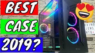 Sharkoon Nightshark RGB Tempered Glass ATX PC Showcase