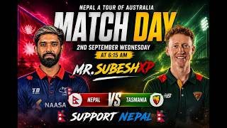 Nepal A Vs Tasmania || Nepal A Tour Of Australia || Reaction