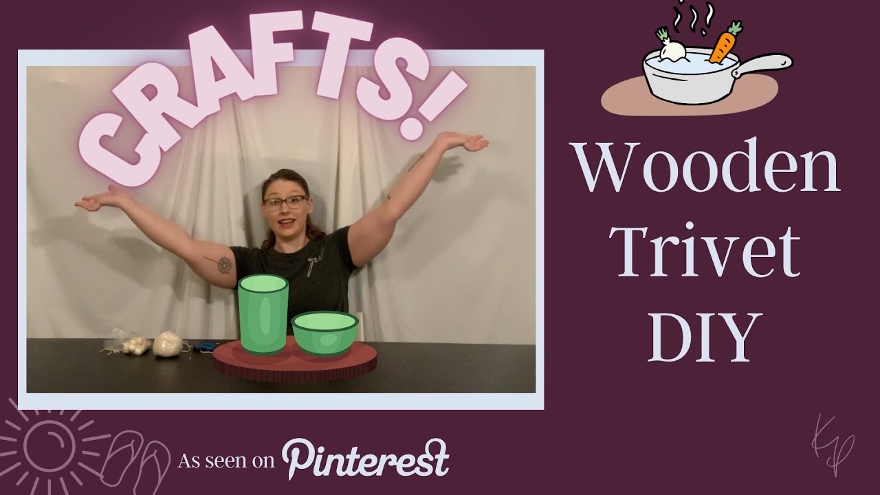 DIY Wooden Trivet How To! YouTube