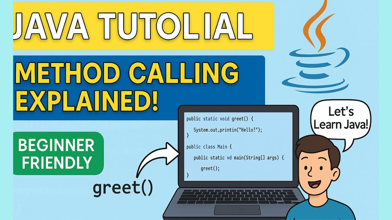 Java Tutorial For Beginners | Method Calling In Java | Calling Methods ...