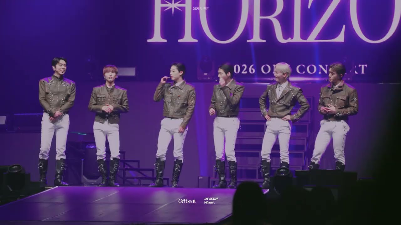 [4K] 260111 온앤오프 막콘 콘서트 멘트(2) FULL 와이엇 포커스 MENT TIME WYATT FOCUS @ ONF THE MAP:BEYOND THE HORIZON