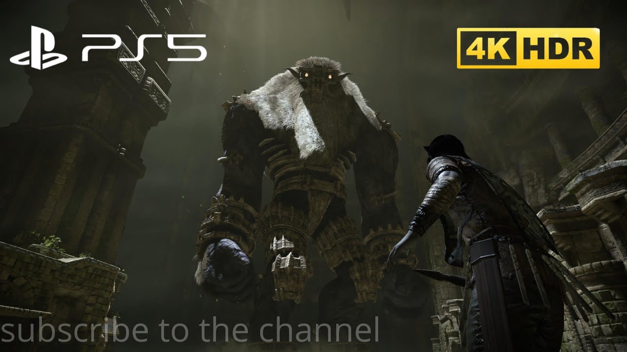 Shadow of the Colossus PS5 Gameplay 4K 60FPS (Barba)