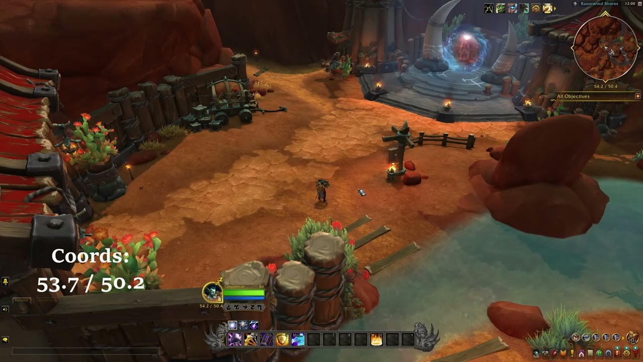 Between mighty tusks | Decor Treasure Hunt quest | Orgrimmar Interior Doorway