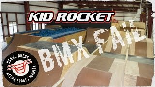 Kid Rocket BMX FAIL at Daniel Dhers DDASC