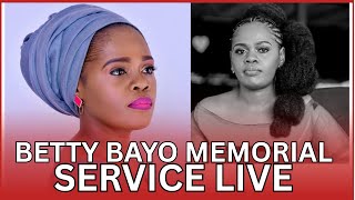 Betty Bayo memorial service and candle lighting live/emotional