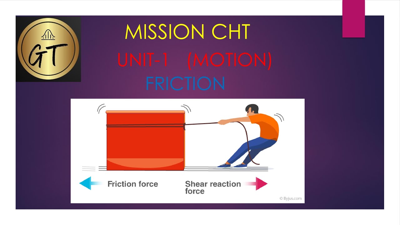 FRICTION || MISSION CHT 2022 ||  CLASSES FOR CHT || GAUSSIAN TUTORIAL ||