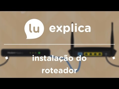 Vídeo: Como Instalar Um Roteador