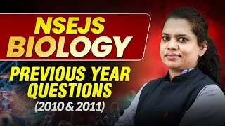 🔴NSEJS 2025🔥| BIOLOGY | Previous Year Questions (2010 &amp; 2011) | Motion Olympiad #nsejs #olympiad