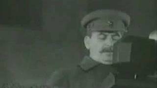 Выступление И.В. Сталина перед красноармейцами 7 ноября 1941