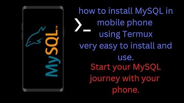 How to install MySQL in mobile phone || MySQL in mobile || how to install MySQL in Termux.