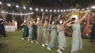Bridesmaid Surprises Bride With Flashmob X Tiktok Dance  Dancefirst Indonesia