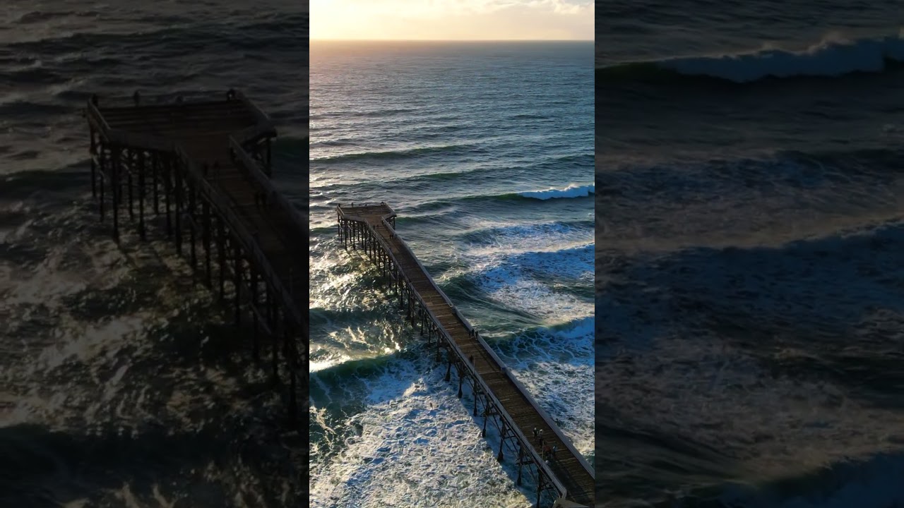 Golden Hour at Crystal Pier
