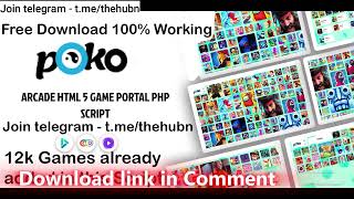 fast adsense approval poco Arcade HTML 5 Game PHP Script #adsense #adx #loading #earning #php nulled