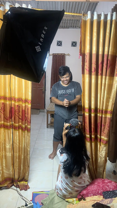 Behind The Scene Shoting Horror The Doll Comes Again by @Ikhsan_nuha2