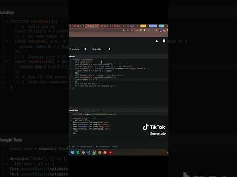 Validate Credit Card
