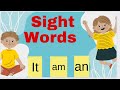 Sight words | a complete list of 1-2 letters sight words | Early reading practice #oldstylelearnjng
