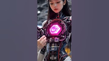 Witness the future! 🤖 A glimpse into the sophisticated mechanics and stunning design of advanced AI