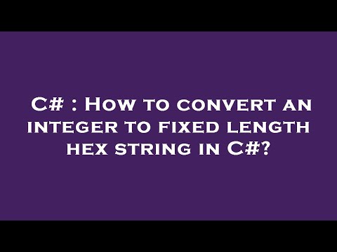 C# : How