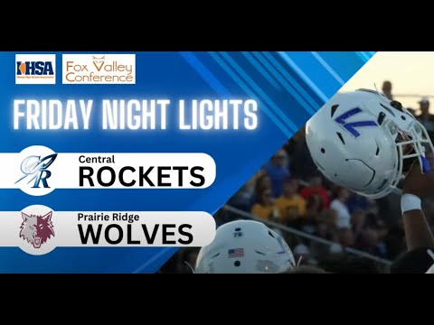 Central Rockets Vs Prairie Ridge Varsity Football - Oct 6, 2023 - YouTube